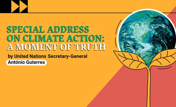 UPDATING LIVE: Guterres to lay out hard hitting truths on need for climate action